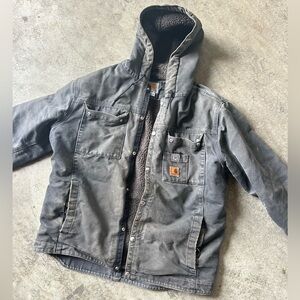 Carharrt Jacket with Faux Fur